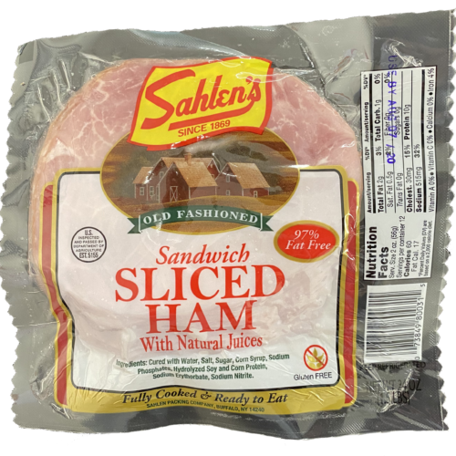 Pre-Sliced Ham 1.5# Package Pre-Sliced Ham 1.5# Package