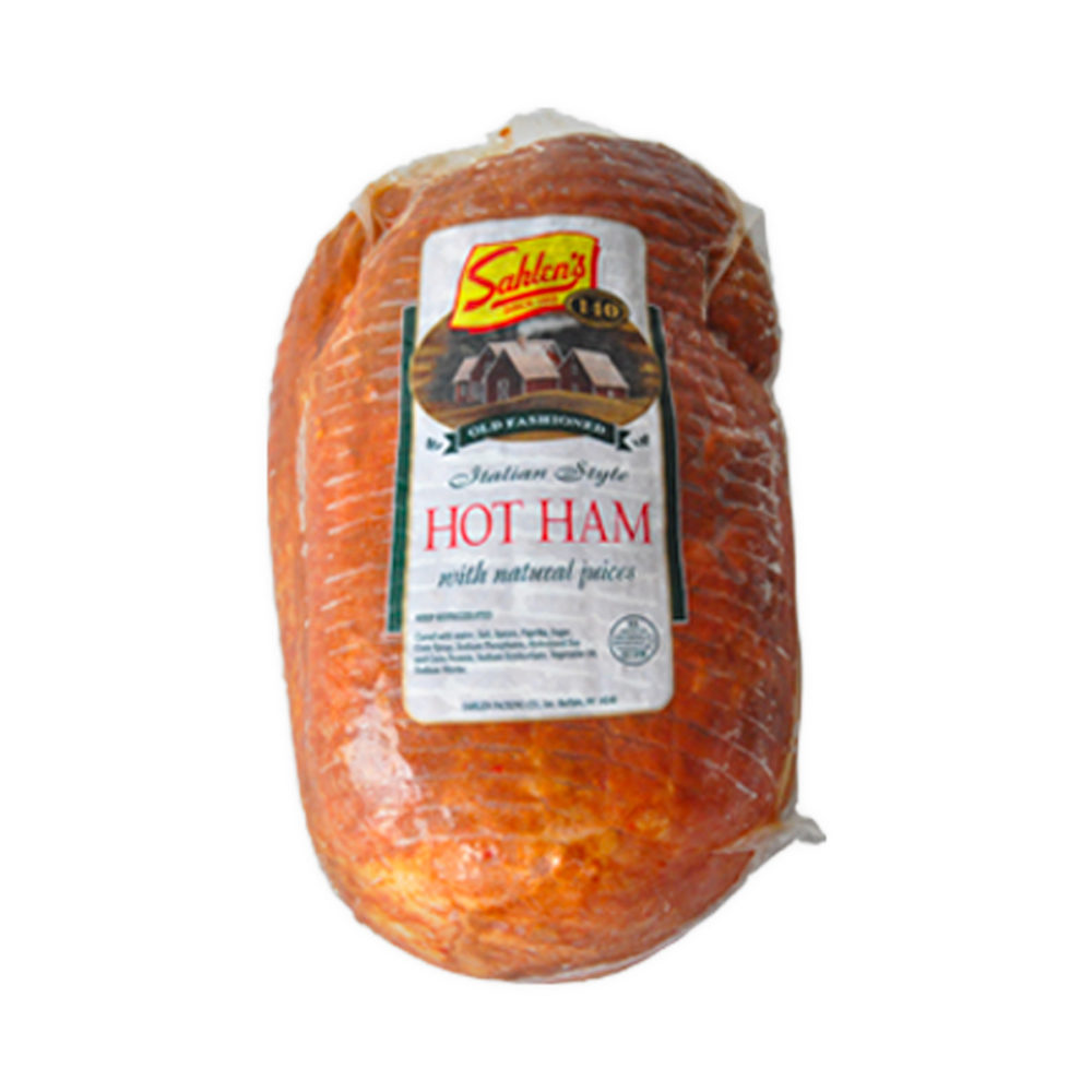 Italian Style Hot Ham | Sahlen Packing Co.